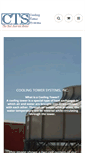 Mobile Screenshot of coolingtowersystems.com